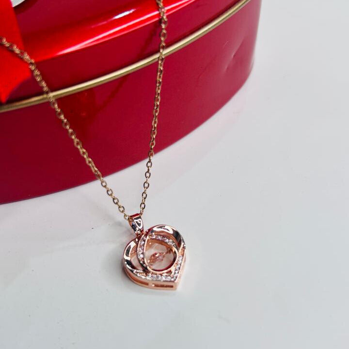 Eternal Heart Pendant Necklace